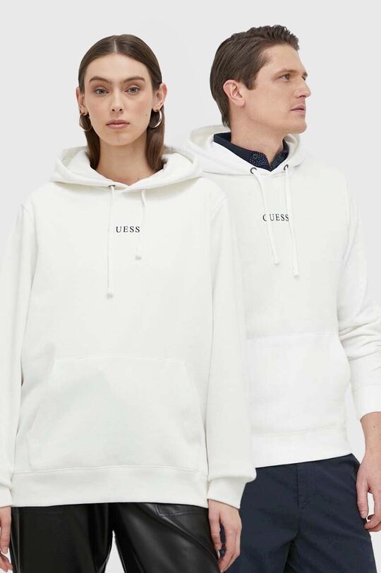 

Толстовка с капюшоном Guess, белый