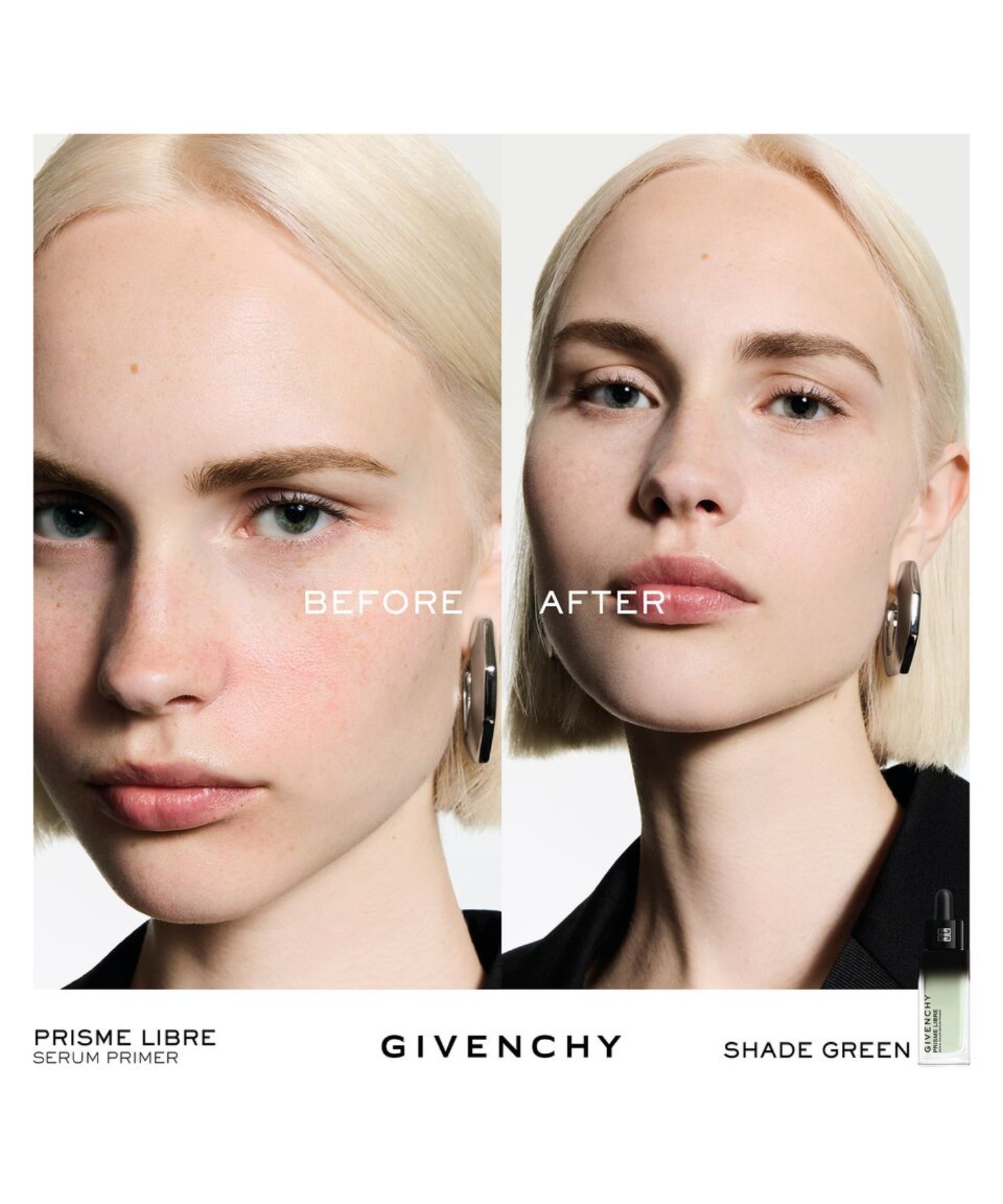 Сыворотка GIVENCHY BEAUTY — Prisme Libre Care & Color -праймер , green, 30 мл — фото 4