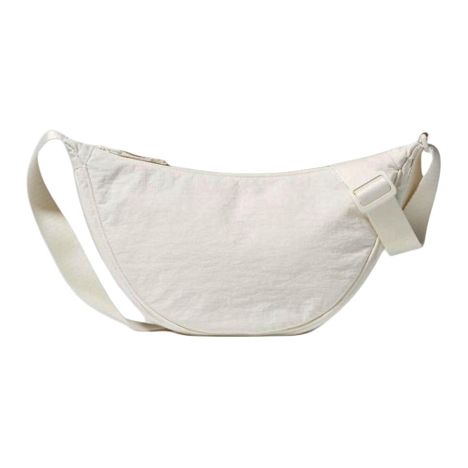 

UNIQLO Полиамидная сумка для пельменей наплечная сумка через плечо унисекс белая, White