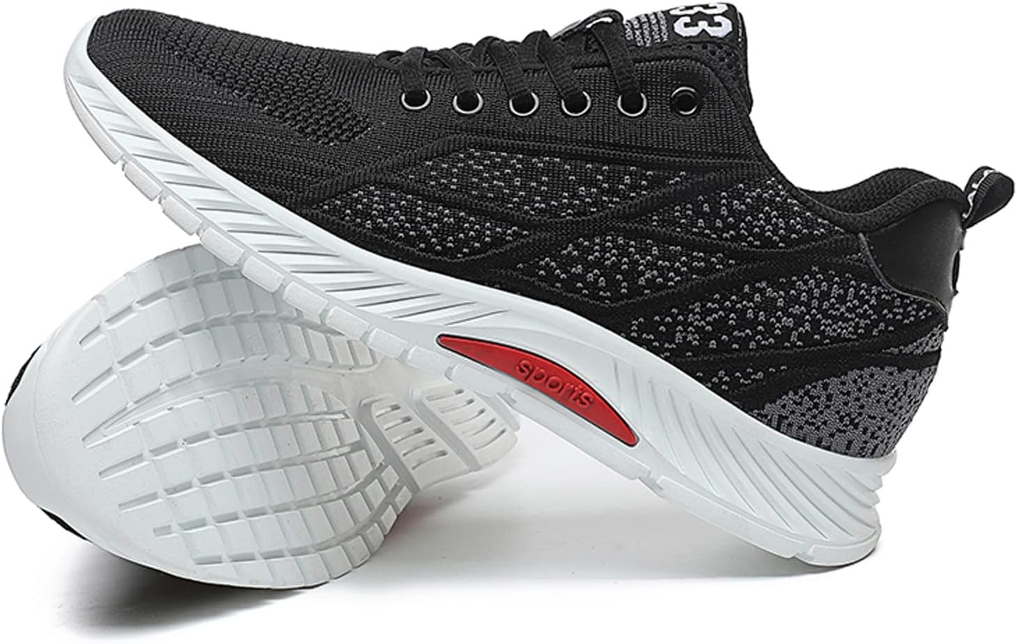 

Мужские туфли-лифтеры FLIOZY с увеличением роста на 6 см, незаметной платформой, кроссовки на шнуровке, для улицы, дышащие, повседневные, модные спортивные туфли, черный