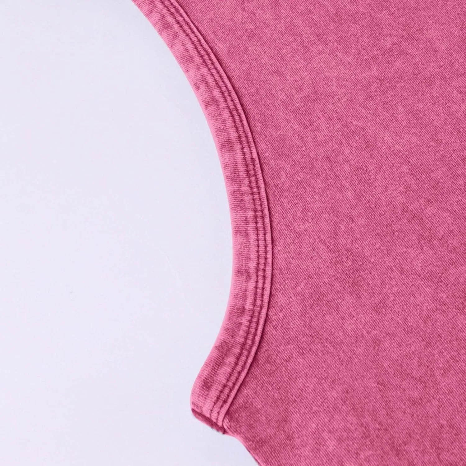 Мужской топ-майка из хлопка, Generic, #A04-hot Pink — фото 4