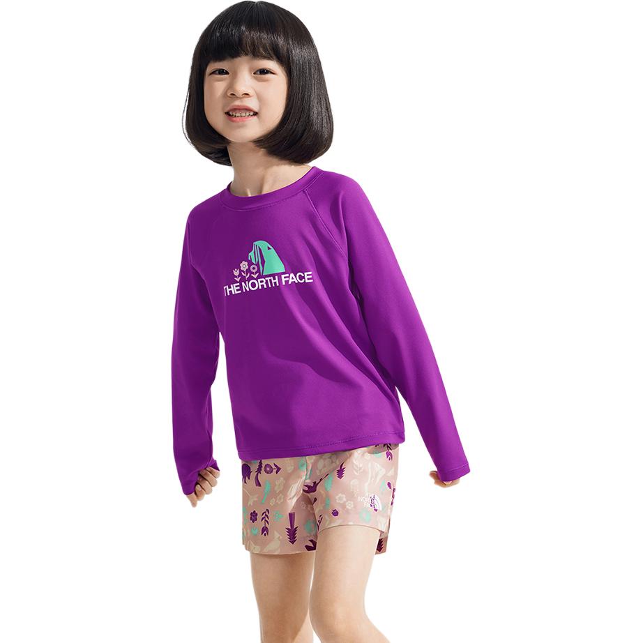 THE NORTH FACE Повседневный спортивный комплект 2 предмета purple для детей 3-7 лет — фото 3