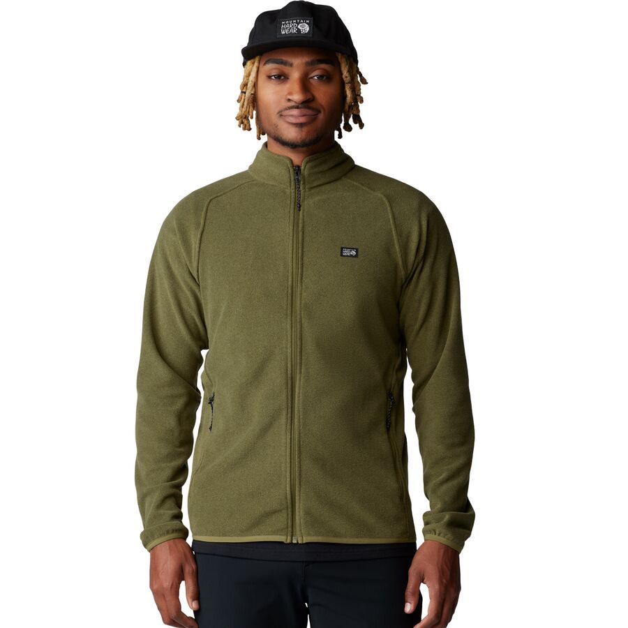 

Куртка Mountain Hardwear Microchill Full-Zip Mountain Hardwear, Combat Green Heather