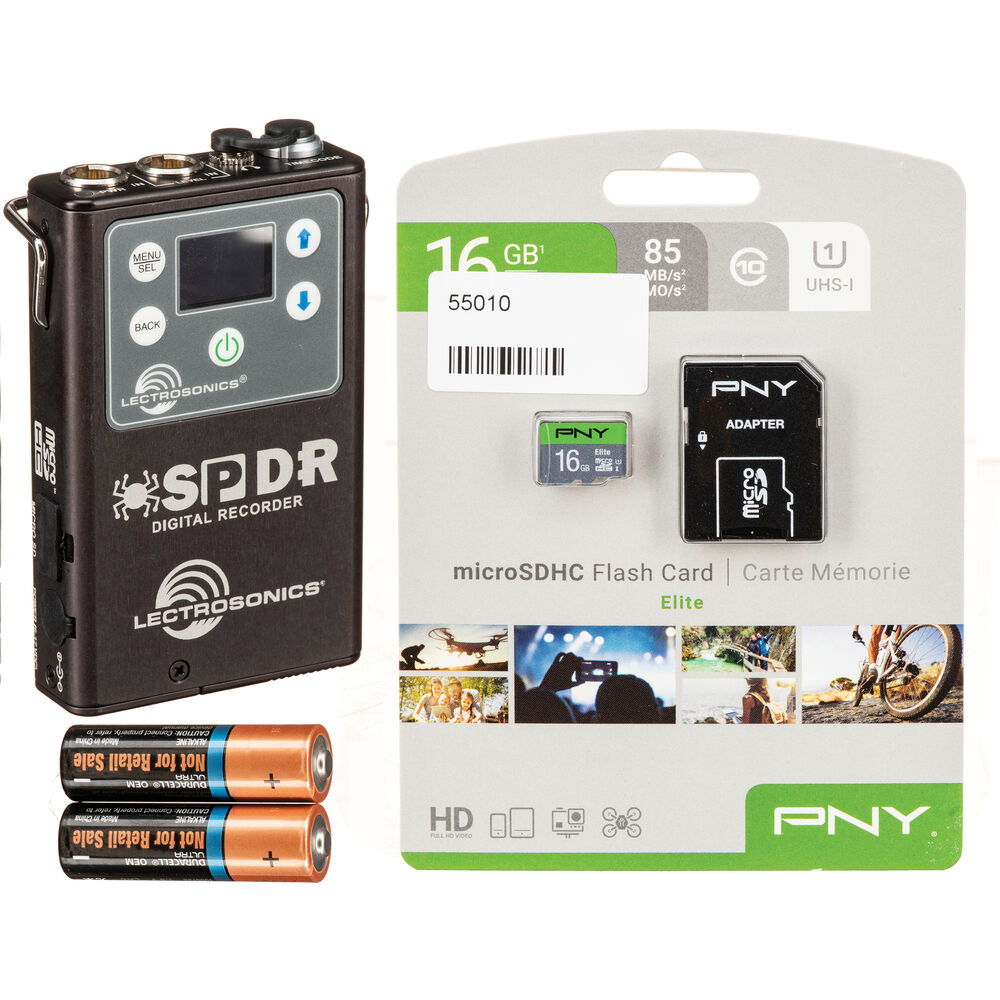 

Портативный цифровой рекордер Lectrosonics SPDR Stereo Portable Digital Recorder SPDR