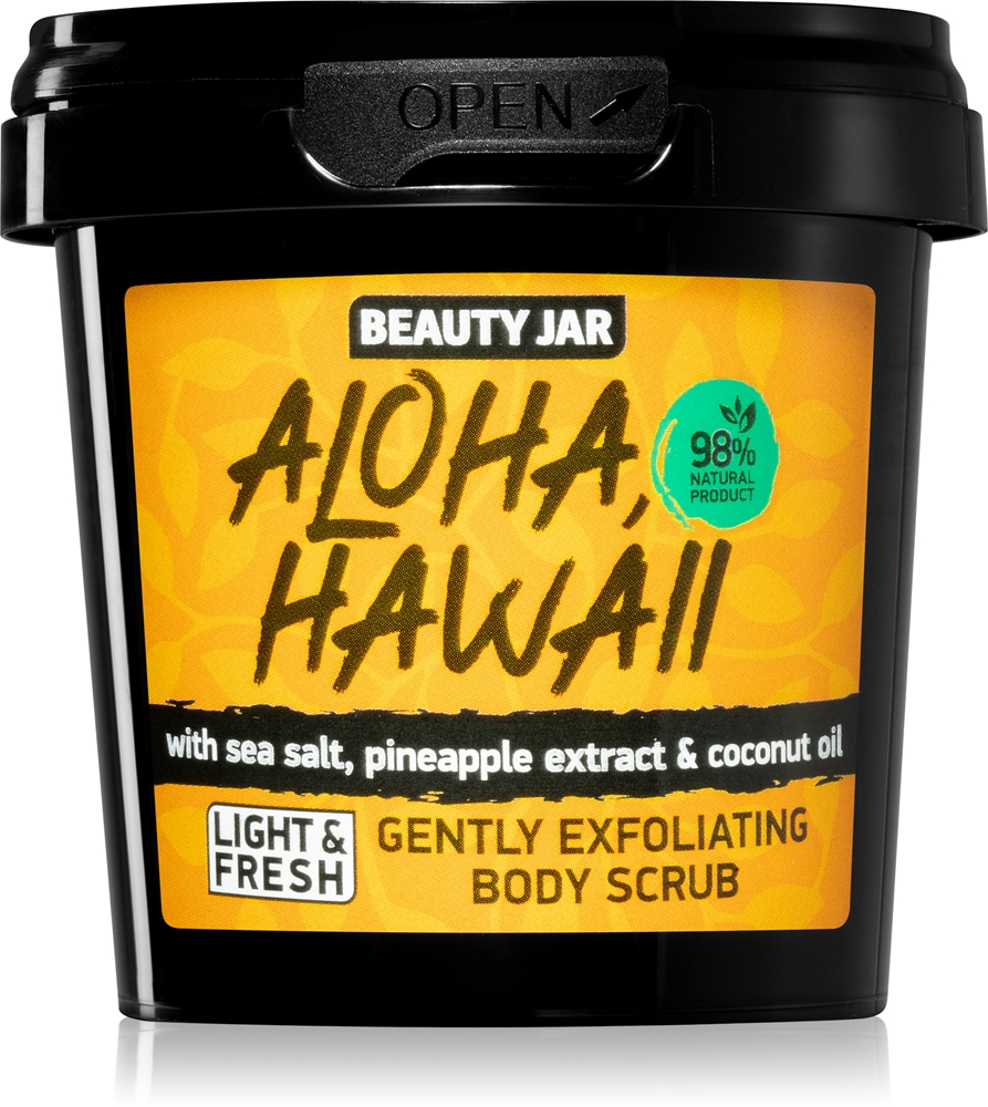 

Aloha, Hawaii Мягкий скраб для тела с морской солью Beauty Jar, 200 гр