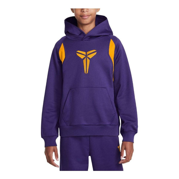 Толстовка kobe therma-fit pullover hoodie Nike, фиолетовый