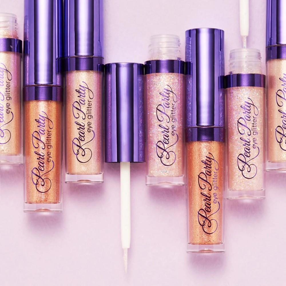 Тени для век pearl party eye glitter Bom, вес 3.5 гр. — фото 4