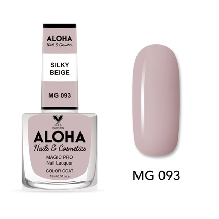 

Лак для ногтей Magic Pro 15 мл - Mg 093 / Шелковисто-бежевый Aloha Nails & Cosmetics