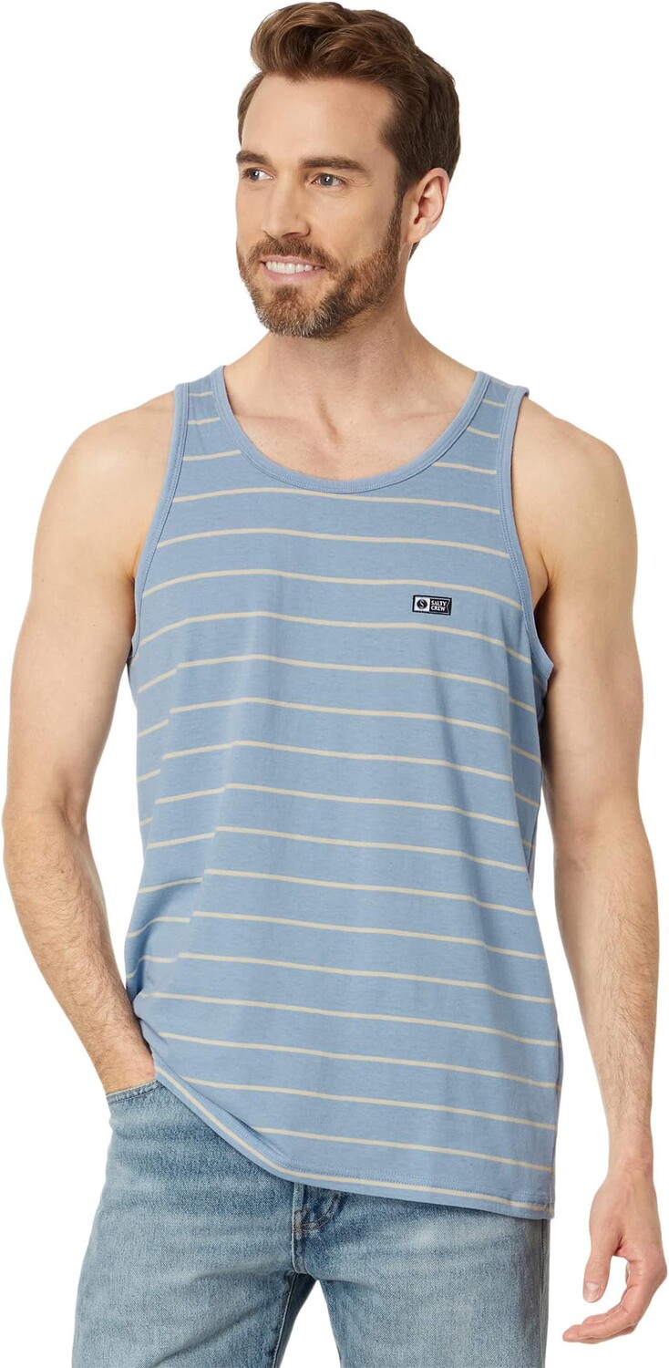 

Топ Salty Crew Ahoy Tank, цвет Marine Blue