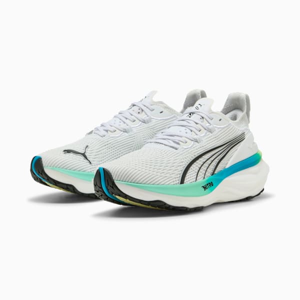 Женские кроссовки для бега по шоссе Foreverrun Nitro 2 Puma, белый — фото 2