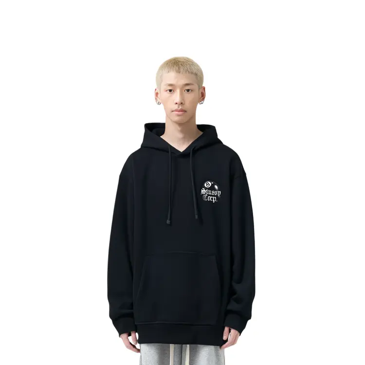 Толстовка серии 8-ball унисекс Stussy, белый — фото 3