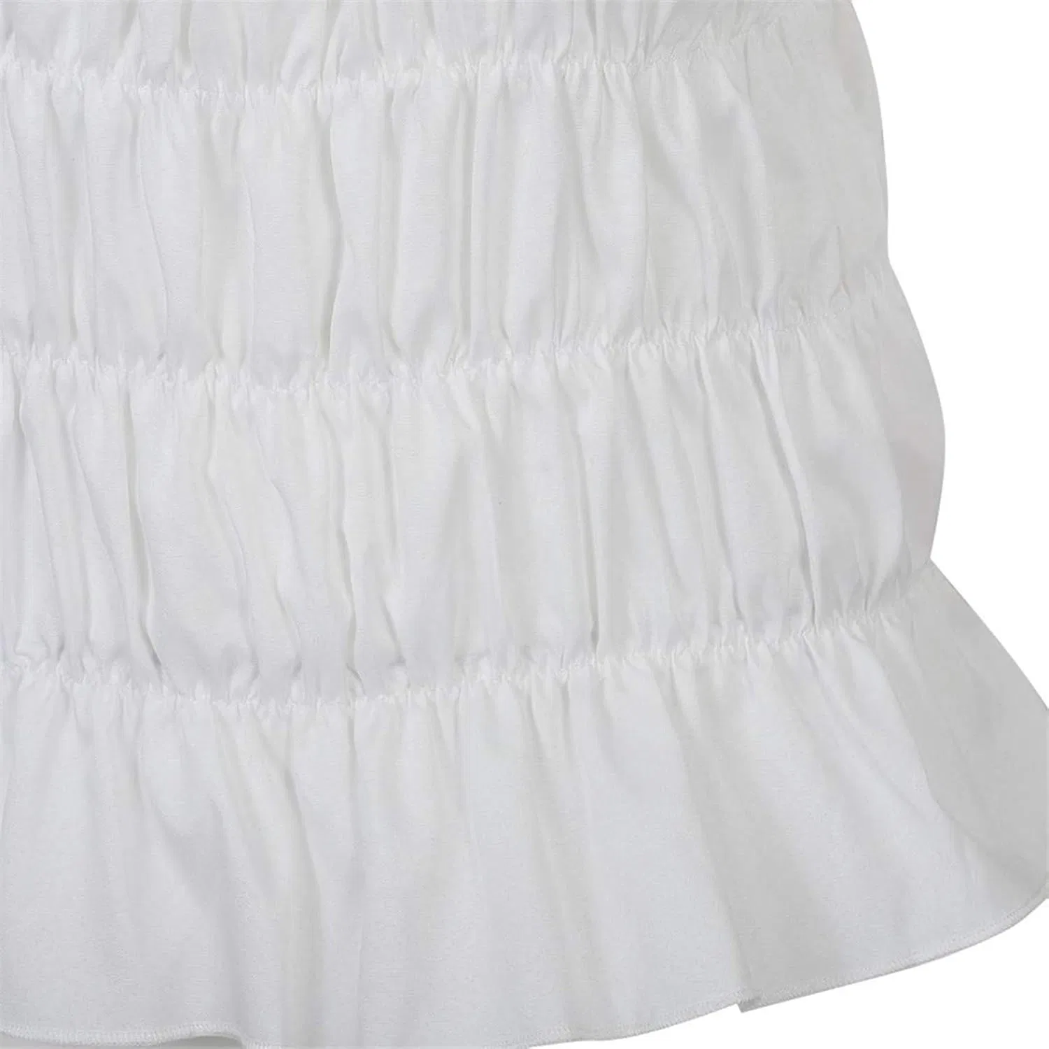 Блуза женская с коротким рукавом Off Shoulder, бренд, белый — фото 3
