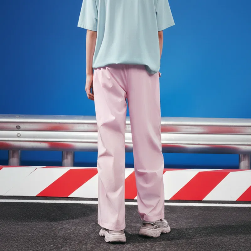Детские быстросохнущие штаны PUMA Pink — фото 4
