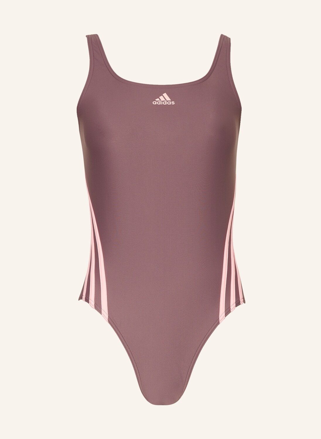 

Купальник 3 полоски Adidas, розовый