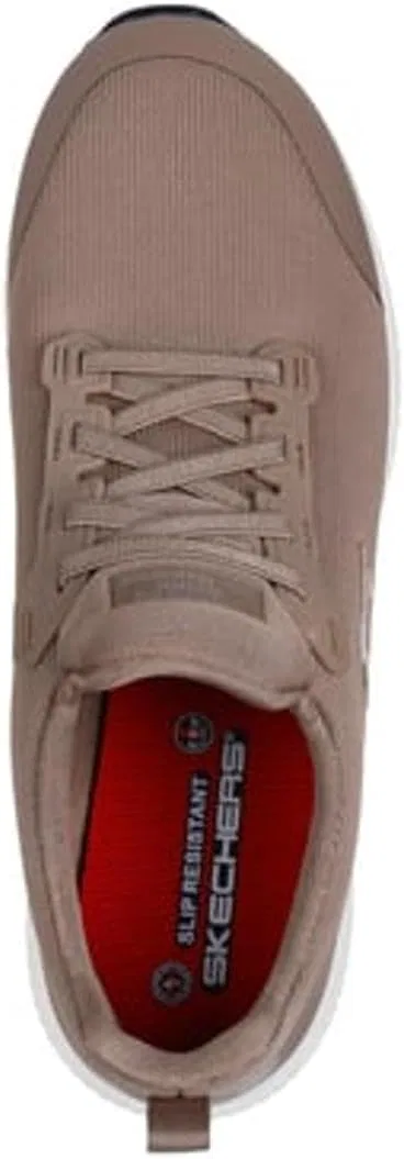 Кроссовки Skechers Men's Squad Sr Myton, Taupe — фото 3