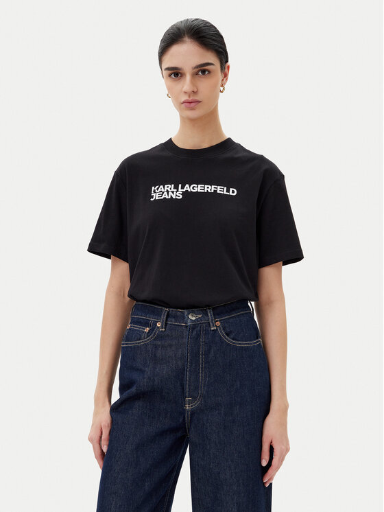 

Футболка свободного кроя A1W17005 Karl Lagerfeld, черный