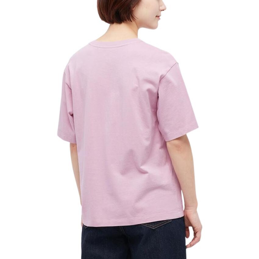 Футболка Pop Mart X унисекс розовая Uniqlo, розовый — фото 3
