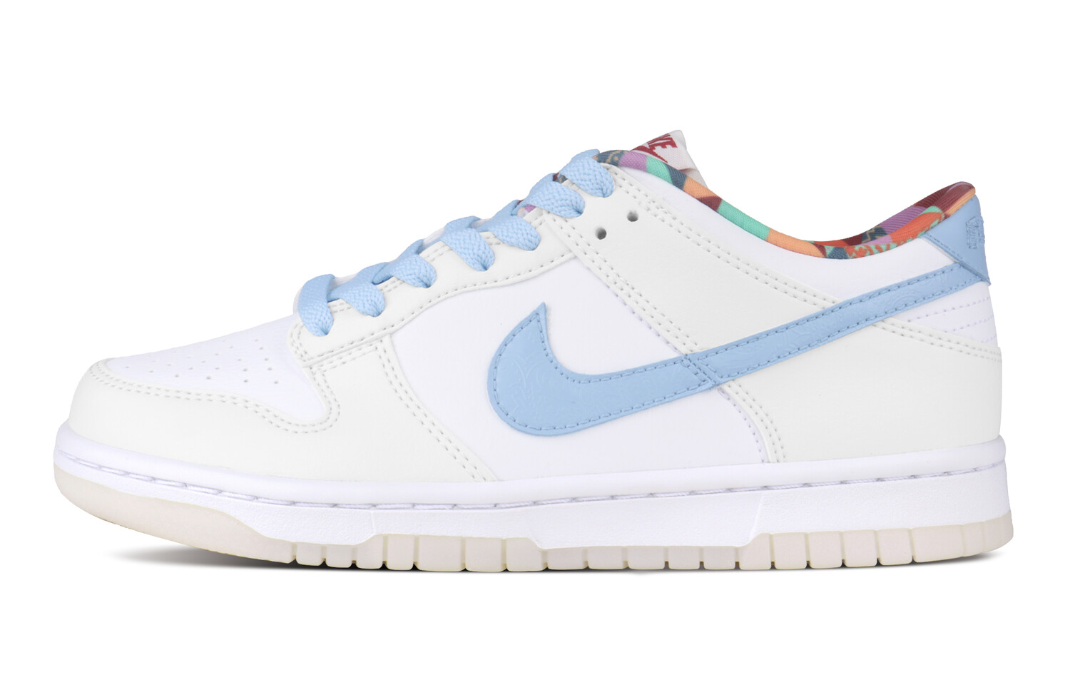 

Кроссовки Nike Dunk Skateboarding Shoes Women's Low-top Blue, цвет Off White