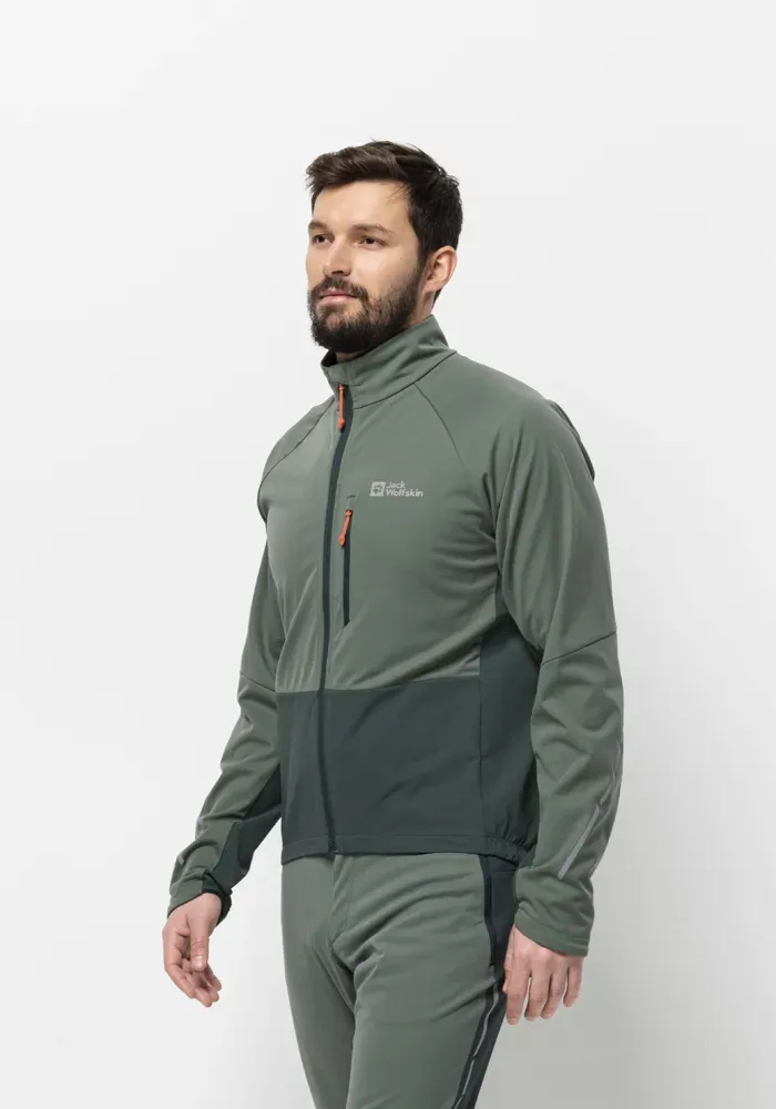 

Велосипедная куртка Jack Wolfskin "MOROBBIA JKT M", зеленый