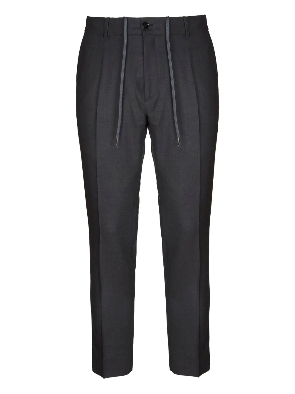 

Плиссированные брюки Riccardo на кулиске Be Able, серый