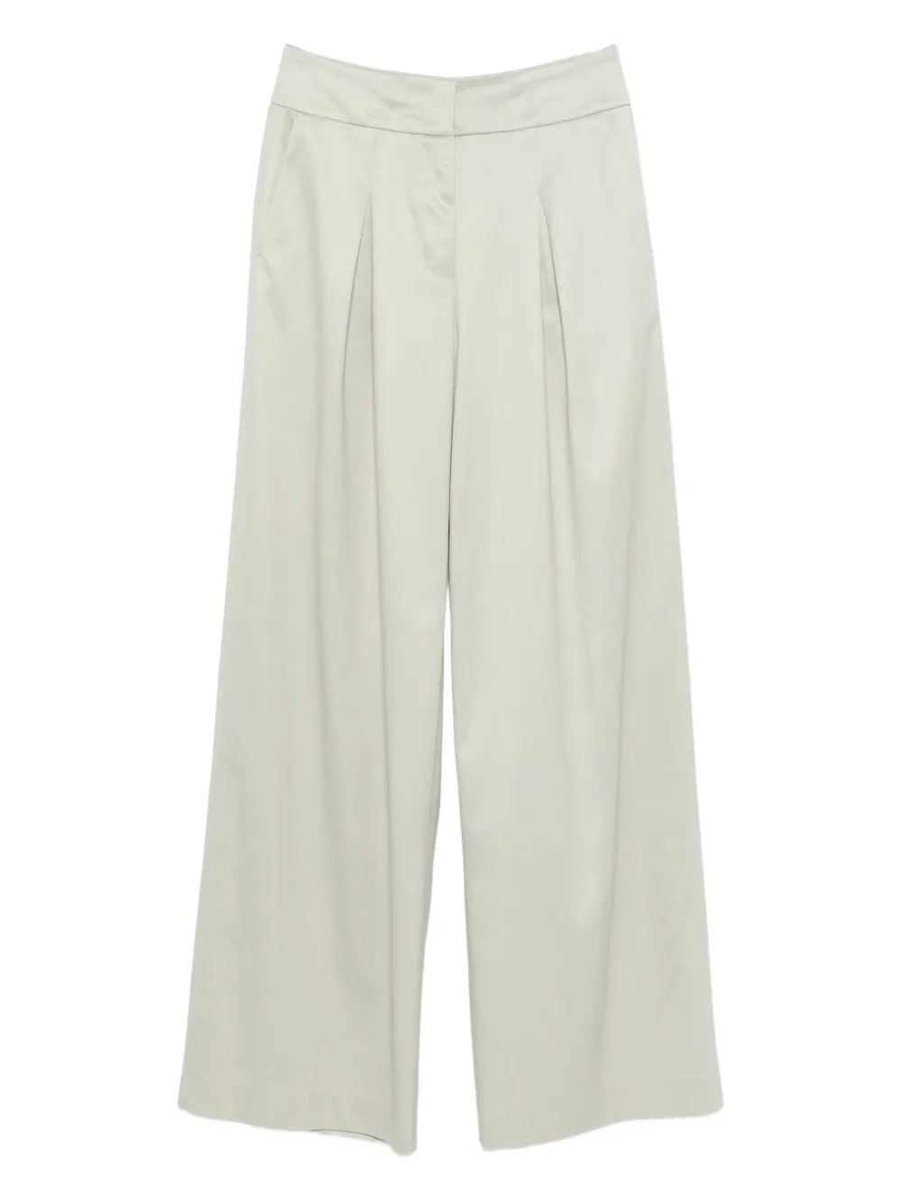 

Брюки с плиссированными деталями Peserico, зеленый