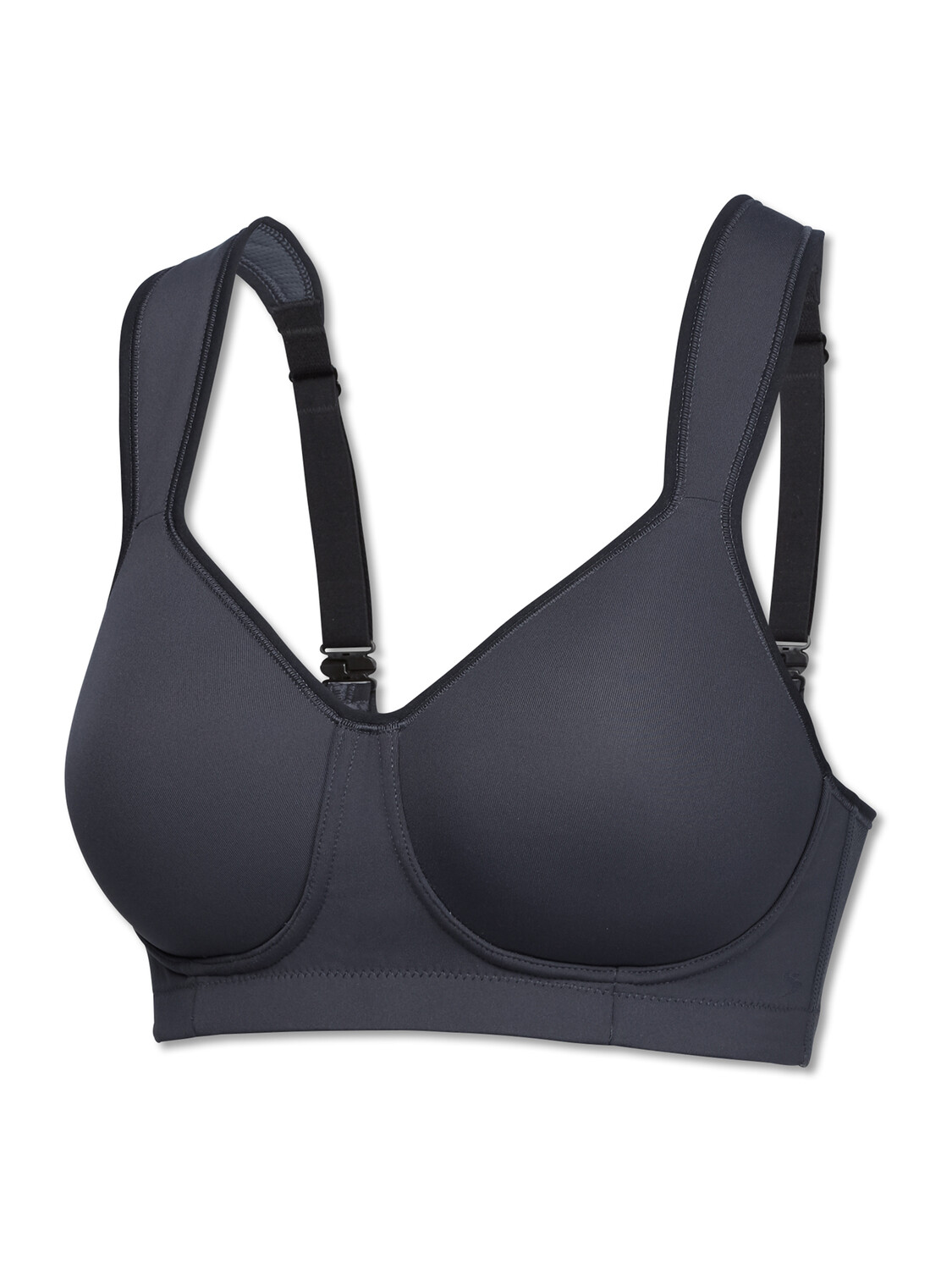 

Бюстгальтер Schiesser Sport BH Softcup, антрацит