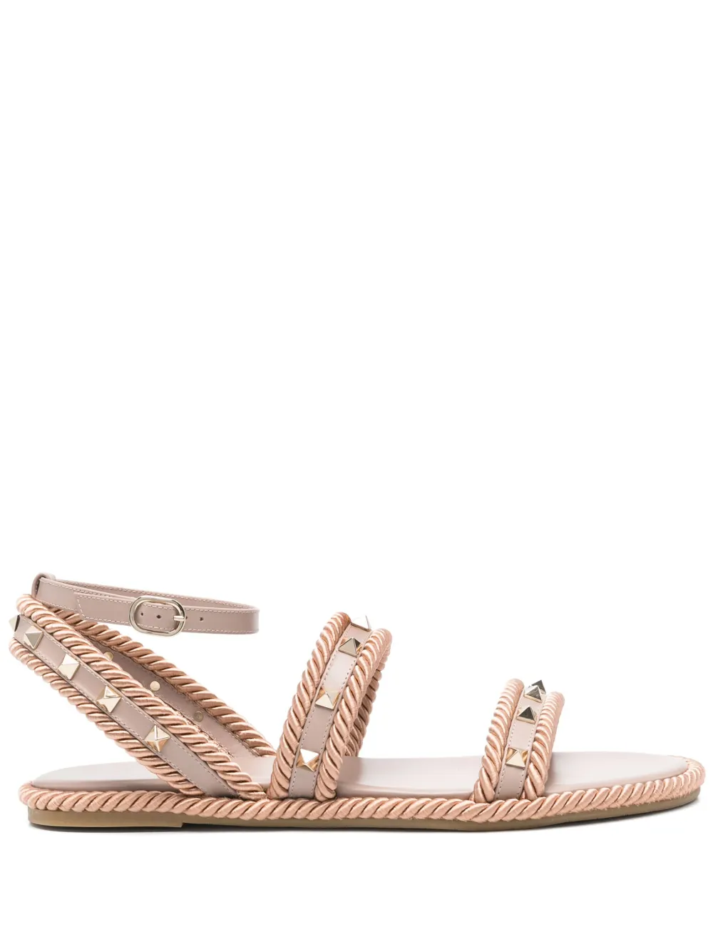 Балетки Rockstud VALENTINO GARAVANI, розовый