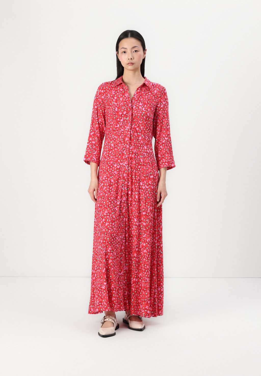 

Платье-рубашка YASSAVANNA LONG SHIRT DRESS YAS, мультиколор