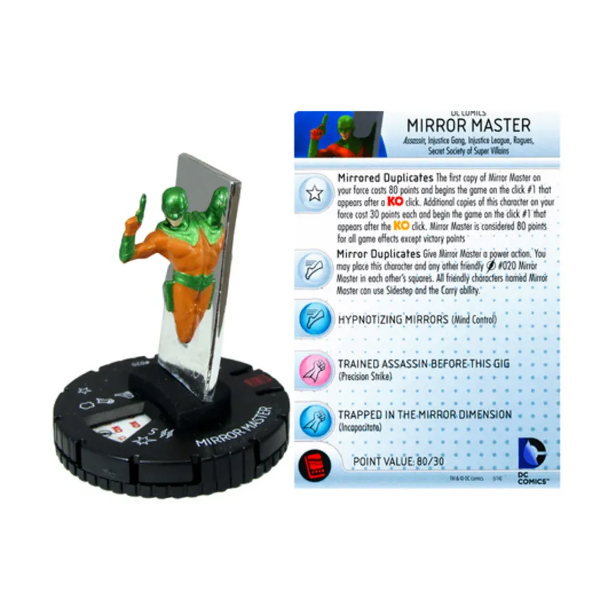 

Мастер зеркал #020, DC HeroClix - Flash - Singles