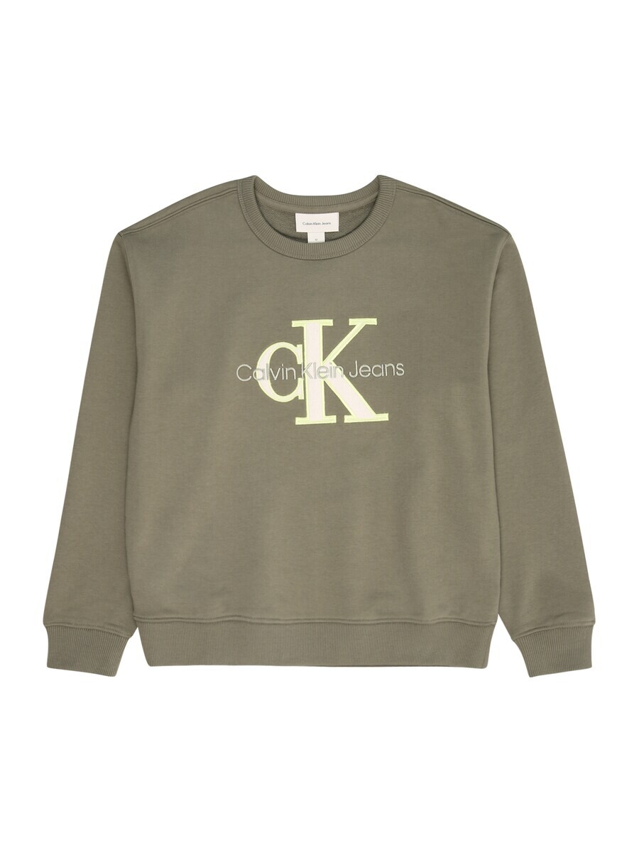 

Худи Calvin Klein Jeans Sweatshirt, цвет green/apple