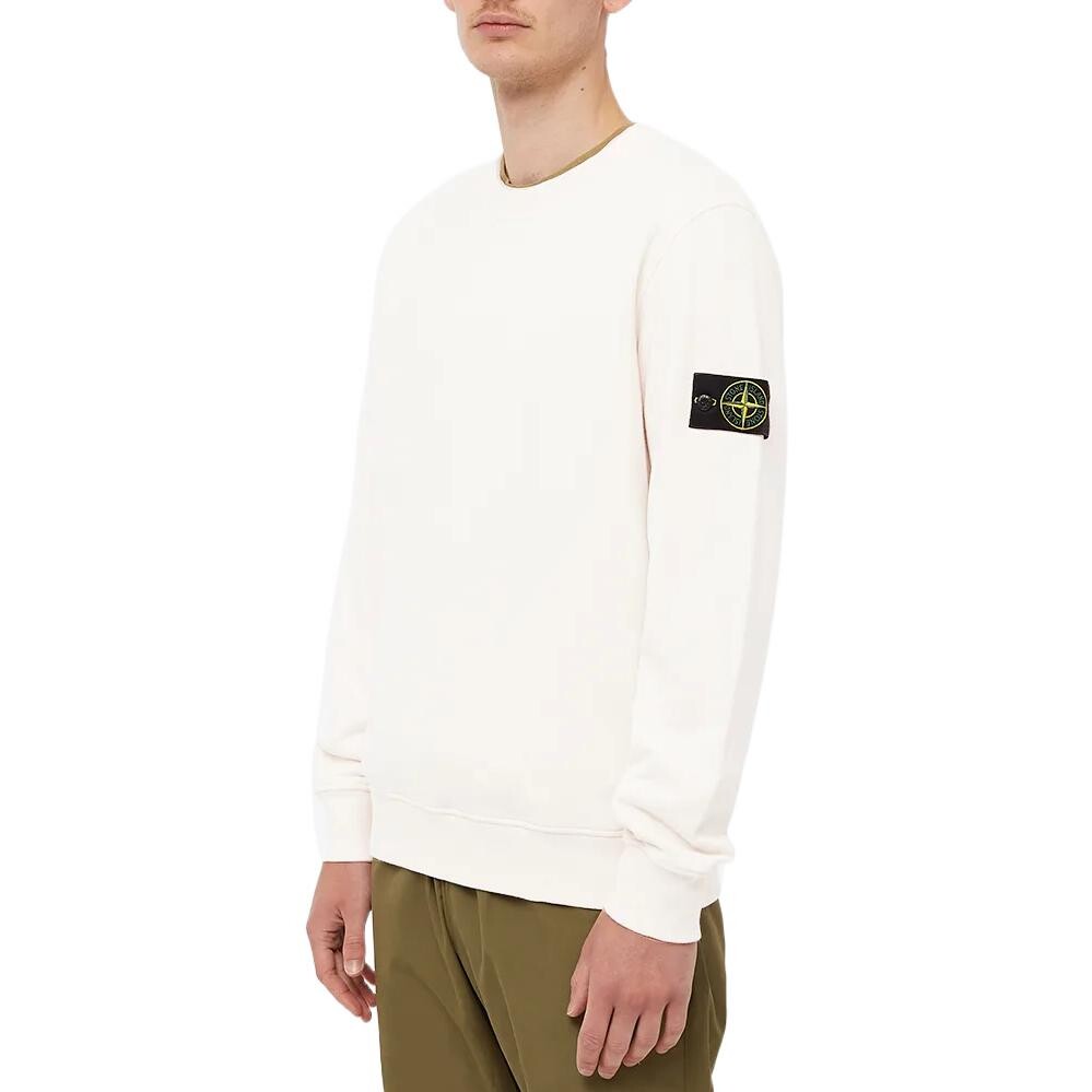 Толстовка мужская светло-розовая Stone Island, светло-розовый — фото 4