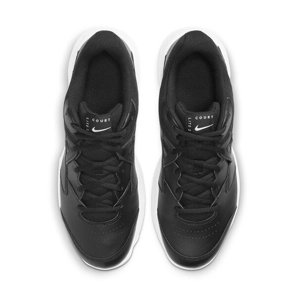 Кроссовки court lite 2 'black white' Nike, черный — фото 4