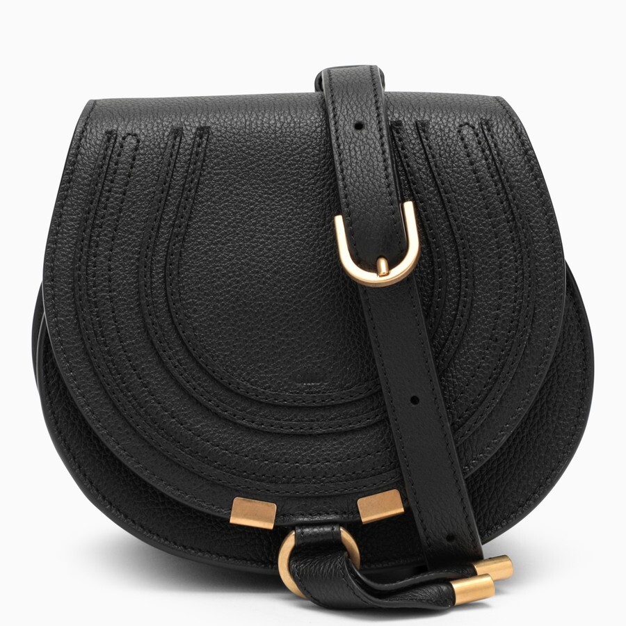 

Шикарная черная маленькая сумка через плечо из телячьей кожи Chloé