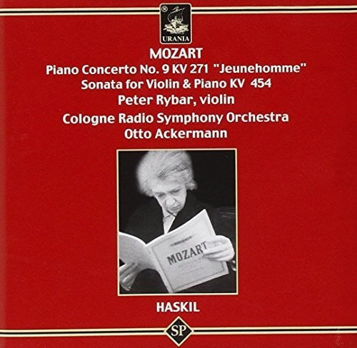 

CD диск Mozart / Haskil / Rybar / Ackermann / Cologne Rso: Piano Concerto 9 / Sonata for Violin & Piano