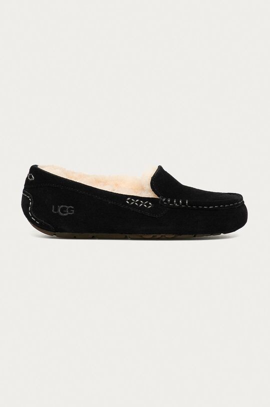 

Кожаные тапочки Ansley Ugg, черный