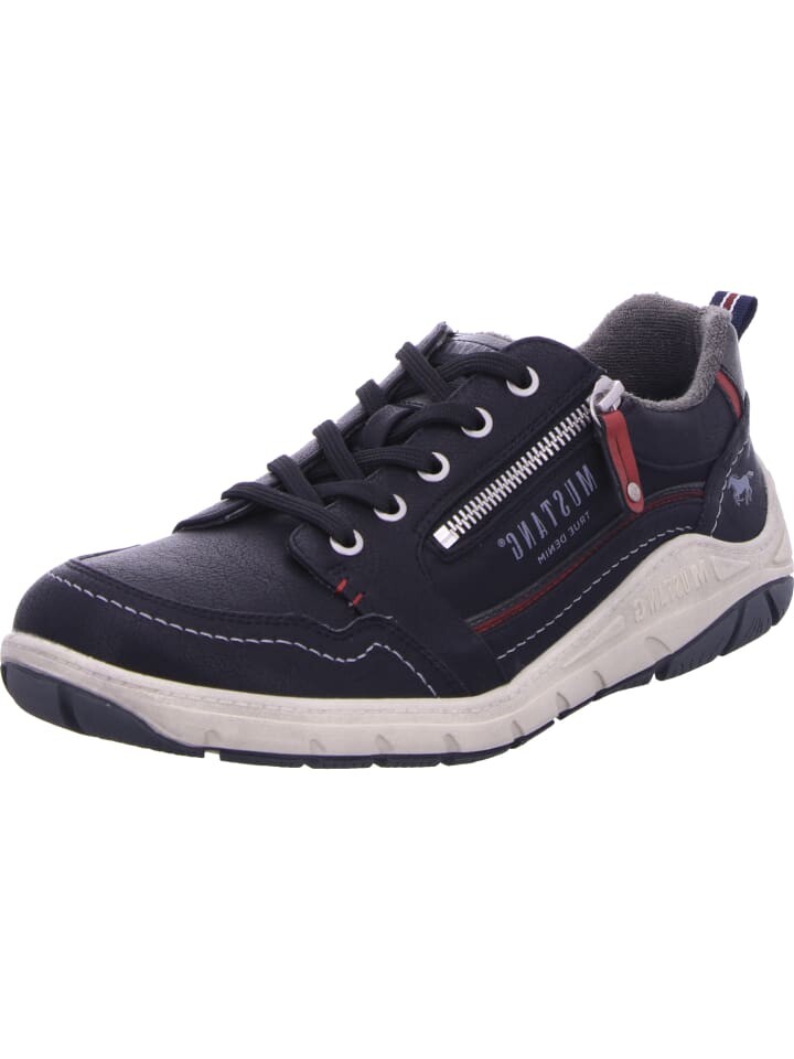 

Низкие кроссовки Mustang Schnürschuh, черный