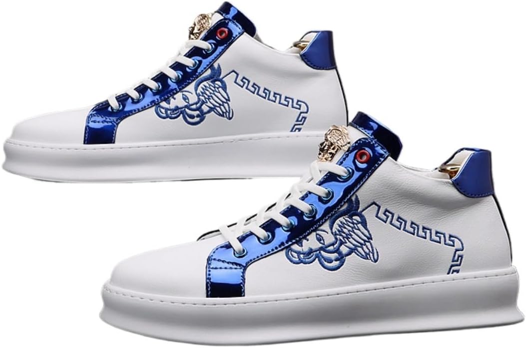 

Стильные кожаные кроссовки Y2K с золотыми деталями и увеличением роста на 3 см для мужчин. Комфортные и модные, подходят для повседневной носки и праздничных случаев. Роскошный дизайн с уникальными украшениями Ctkvbmeoi