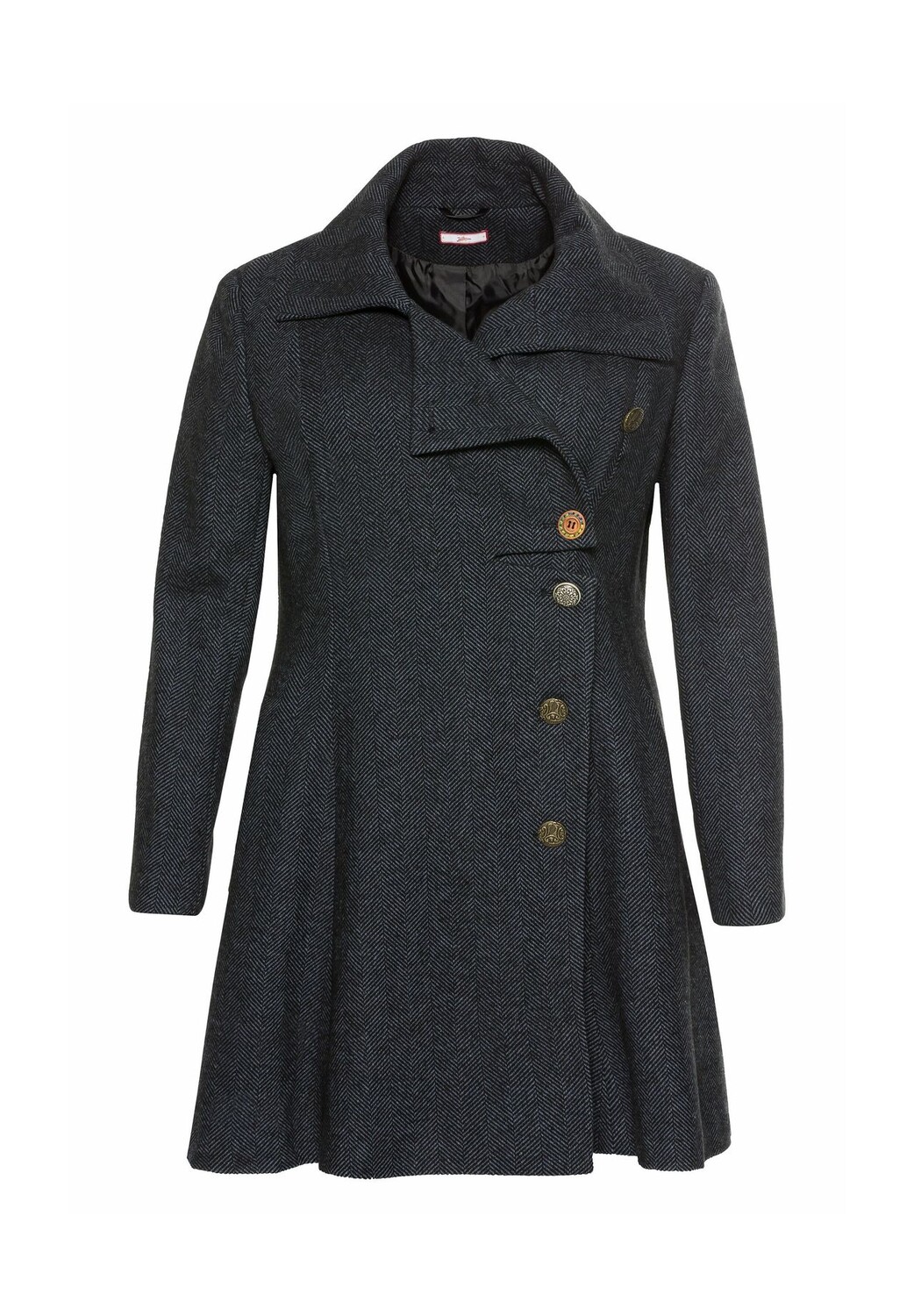 

Короткое пальто приталенного расклешенного кроя Joebrowns, цвет Schwarz Blau