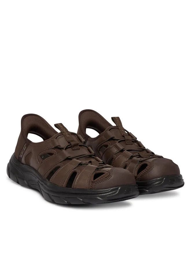 Skechers Сандалии-слипоны свободного кроя: Revolted - Vartan 205182/CHOC Brown — фото 2