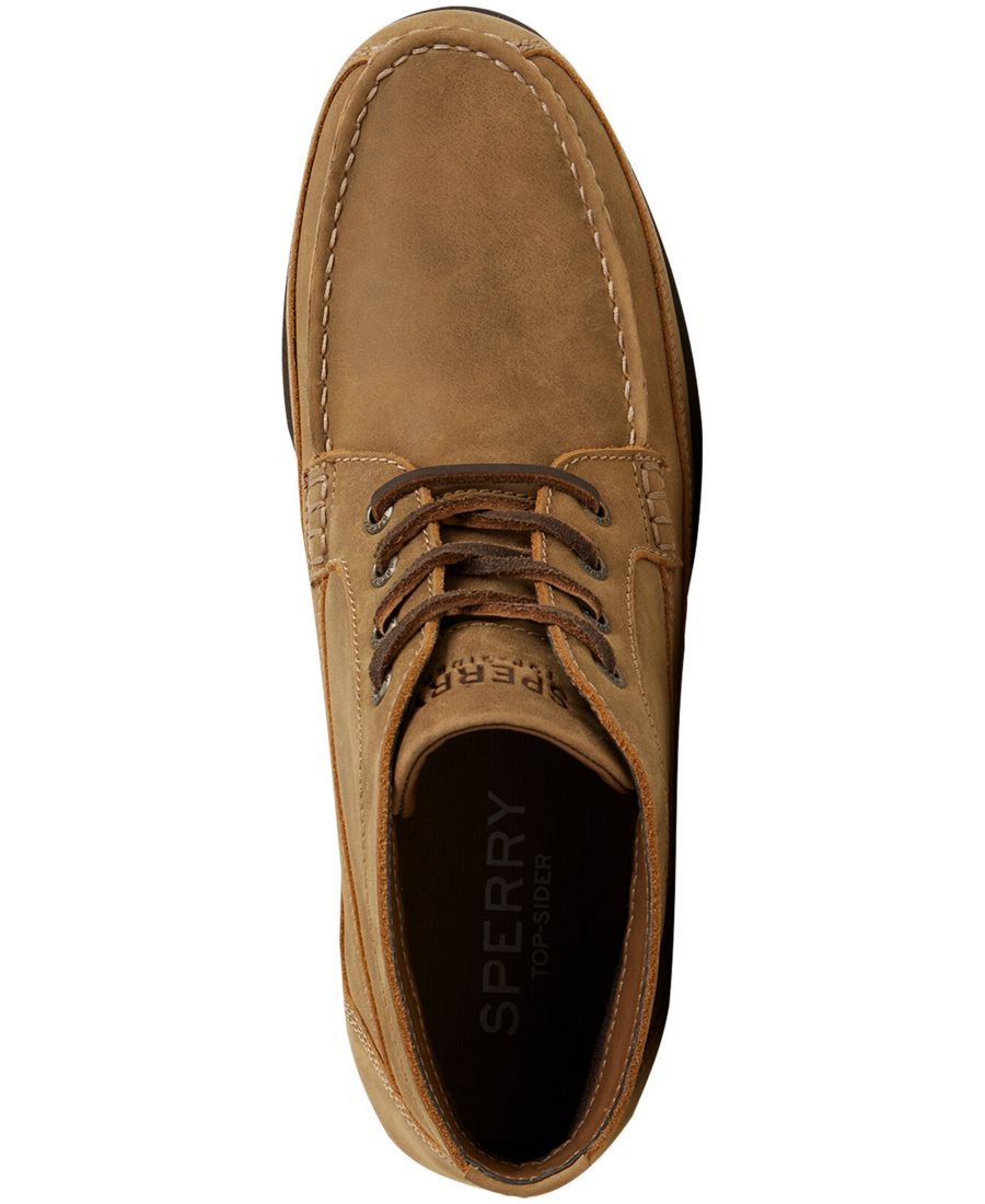 Мужские ботинки-чукка с круглым носком и протектором для пальцев ног Sperry, Tan — фото 4