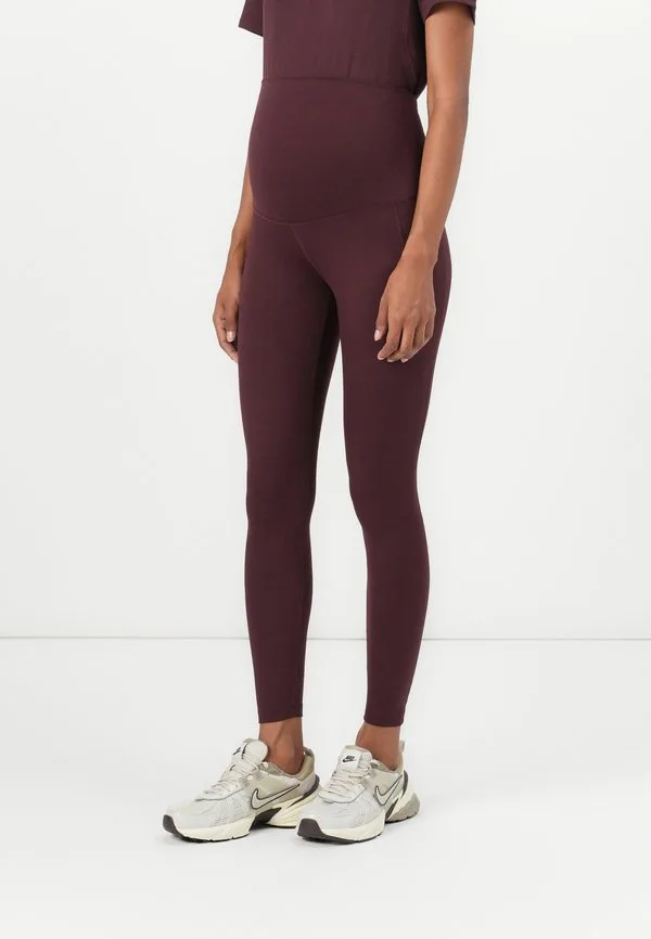 Леггинсы брюки Nike Performance, Burgundy Crush
