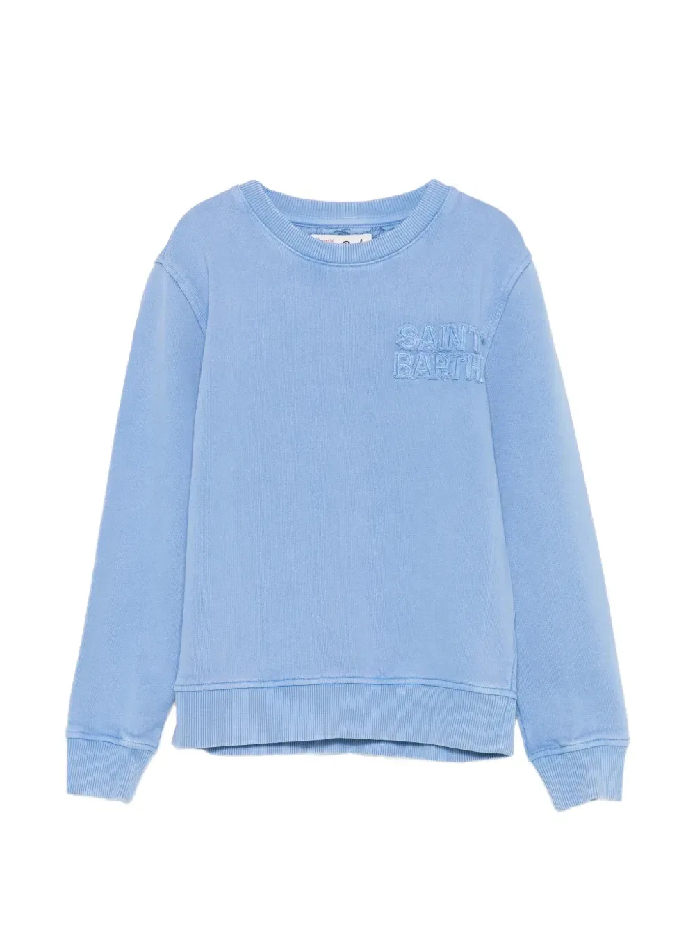 Свитшот Bobby с логотипом MC2 Saint Barth Kids, синий