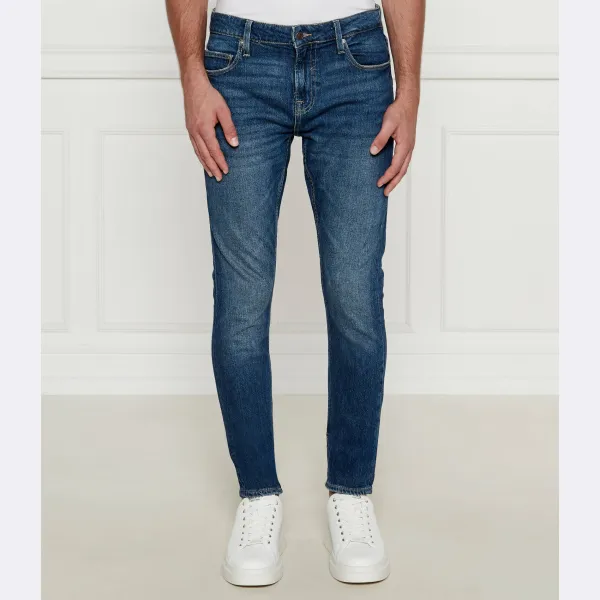 

Супероблегающие джинсы Chris Guess, синий