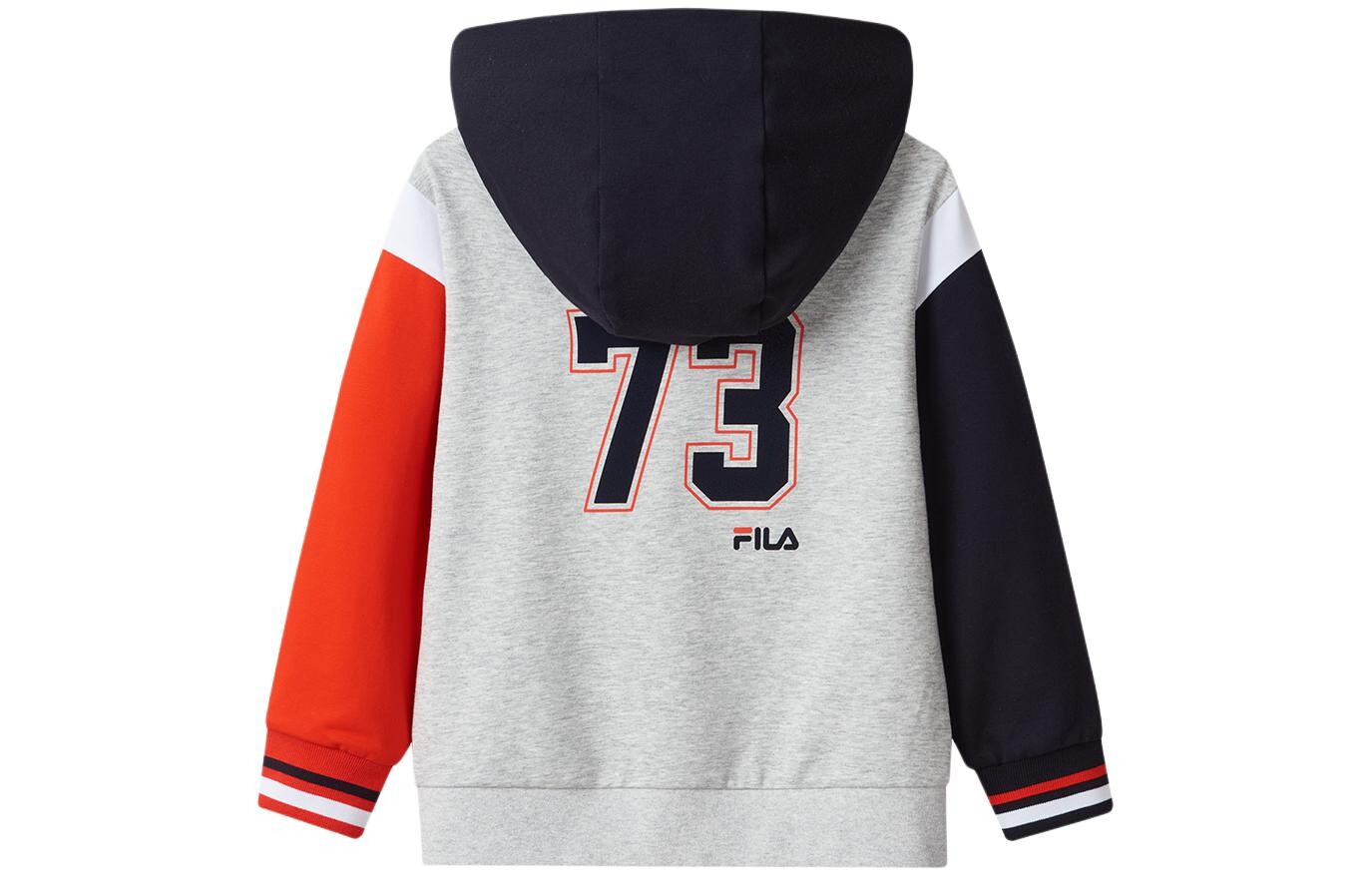 Детская куртка ФИЛА FILA, цвет New light flower gray — фото 2