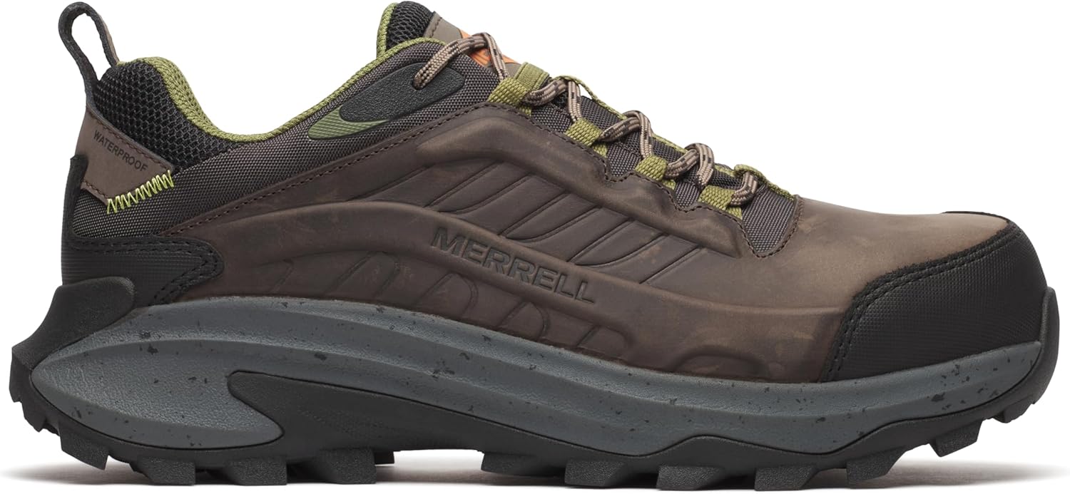 Мужские водонепроницаемые ботинки Merrell Moab Speed 2 с углеродным волокном, Dark Taupe — фото 4