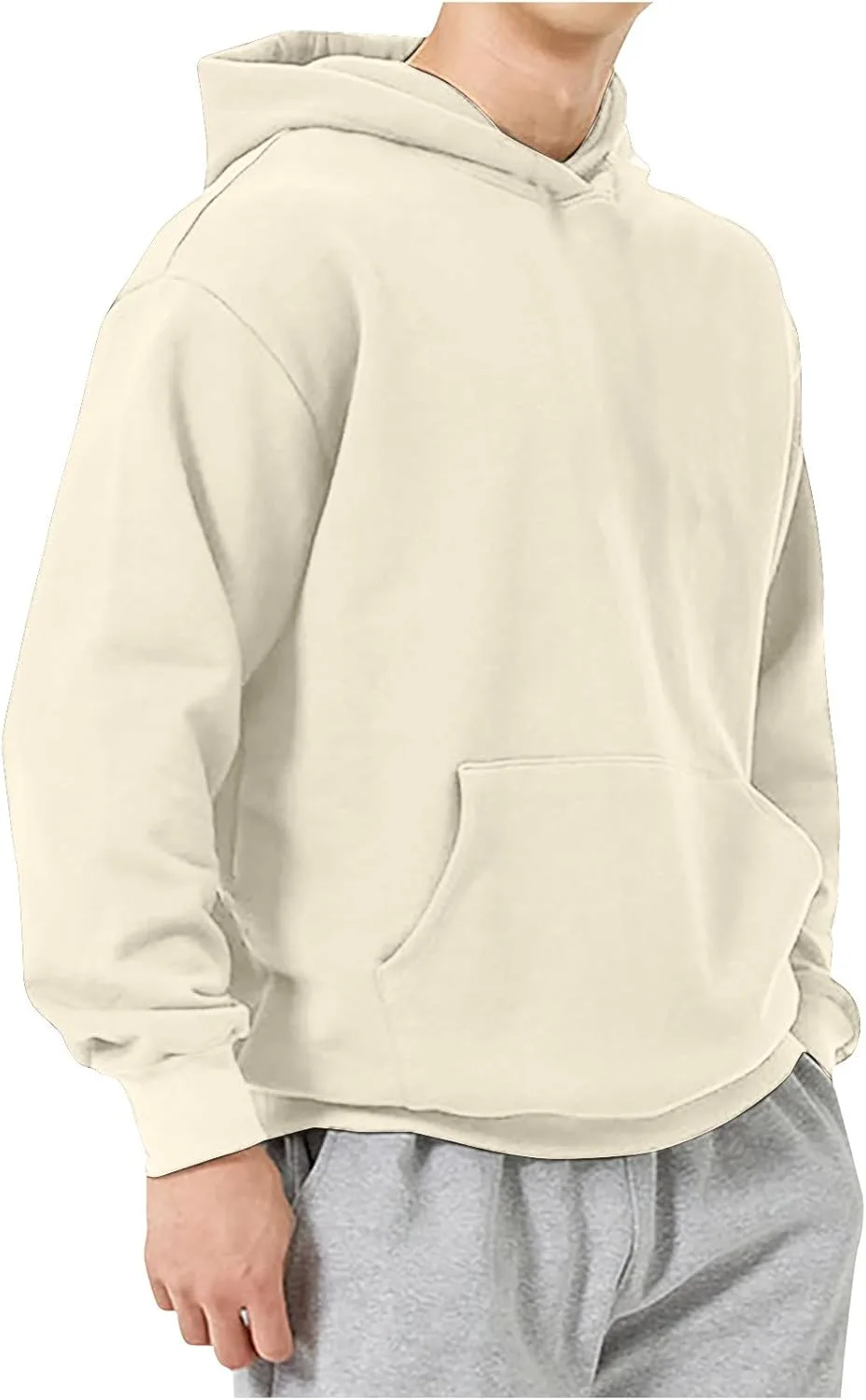 

Мужской худи оверсайз с карманом