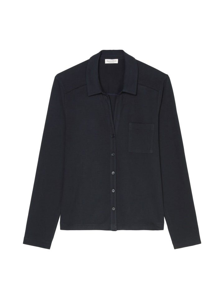 

Футболка Marc O'Polo Jerseybluse regular, цвет deep night blue
