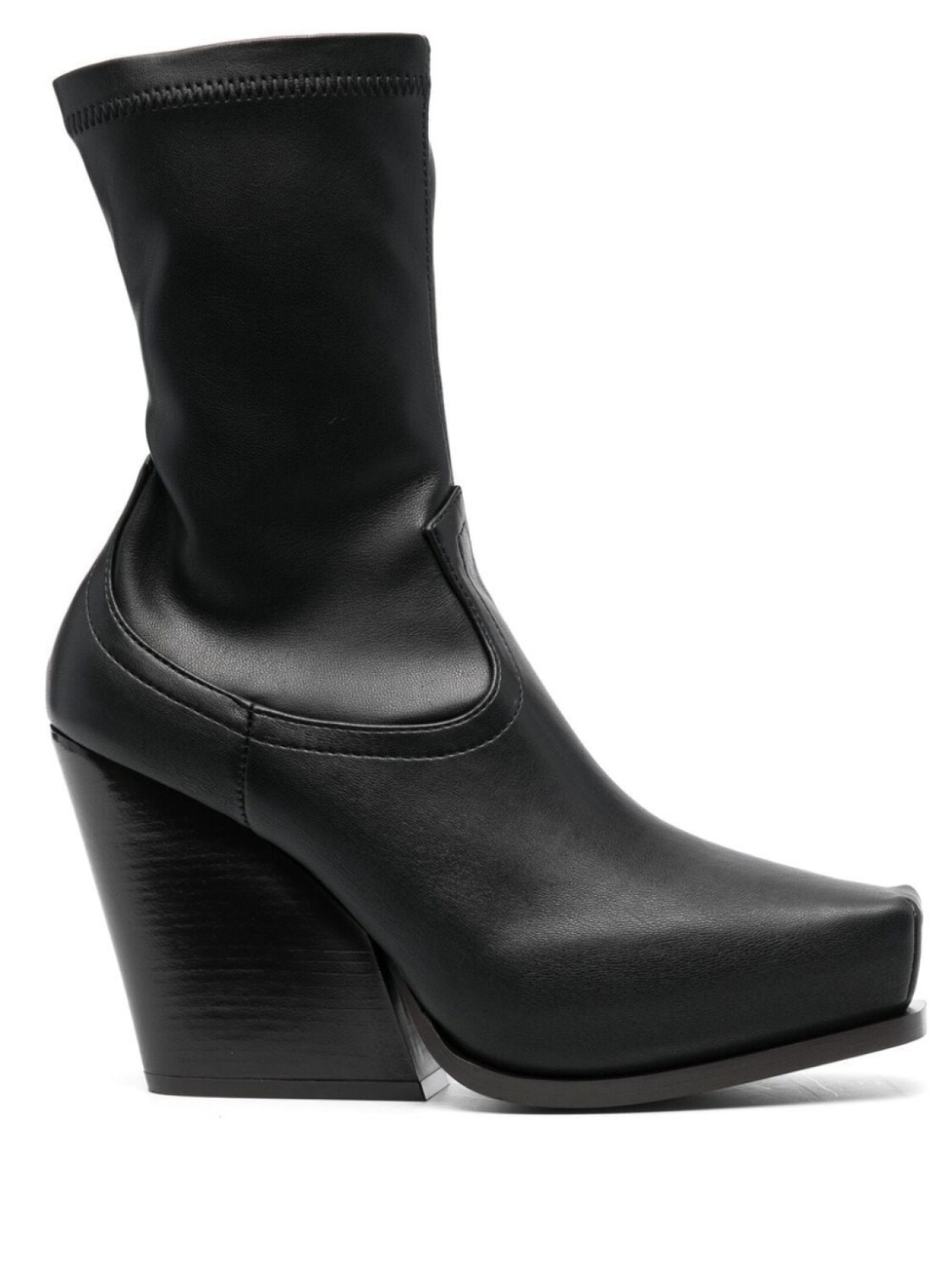 Stella McCartney ботильоны Cowboy 80, черный