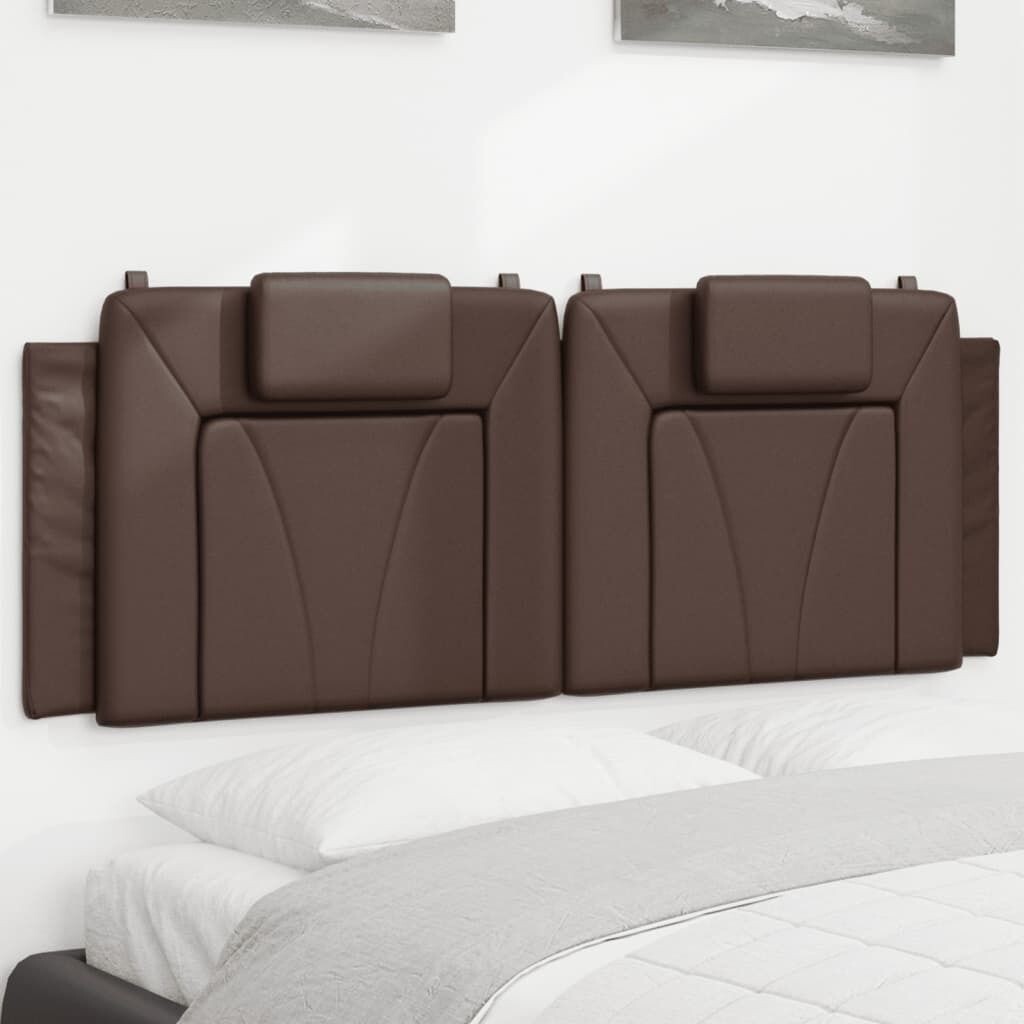 

Подушка на изголовье коричневая экокожа 120 см DKD HOME DECOR, коричневый