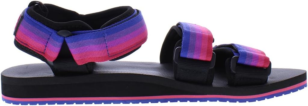 Мужские сандалии Fila Drifter TS Strap Slide, черный/фиолетовый/розовый — фото 3